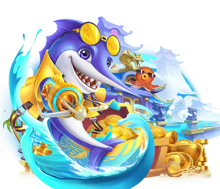 Người chơi đang trải nghiệm game bắn cá với đồ họa 3D sống động tại VN23 Login